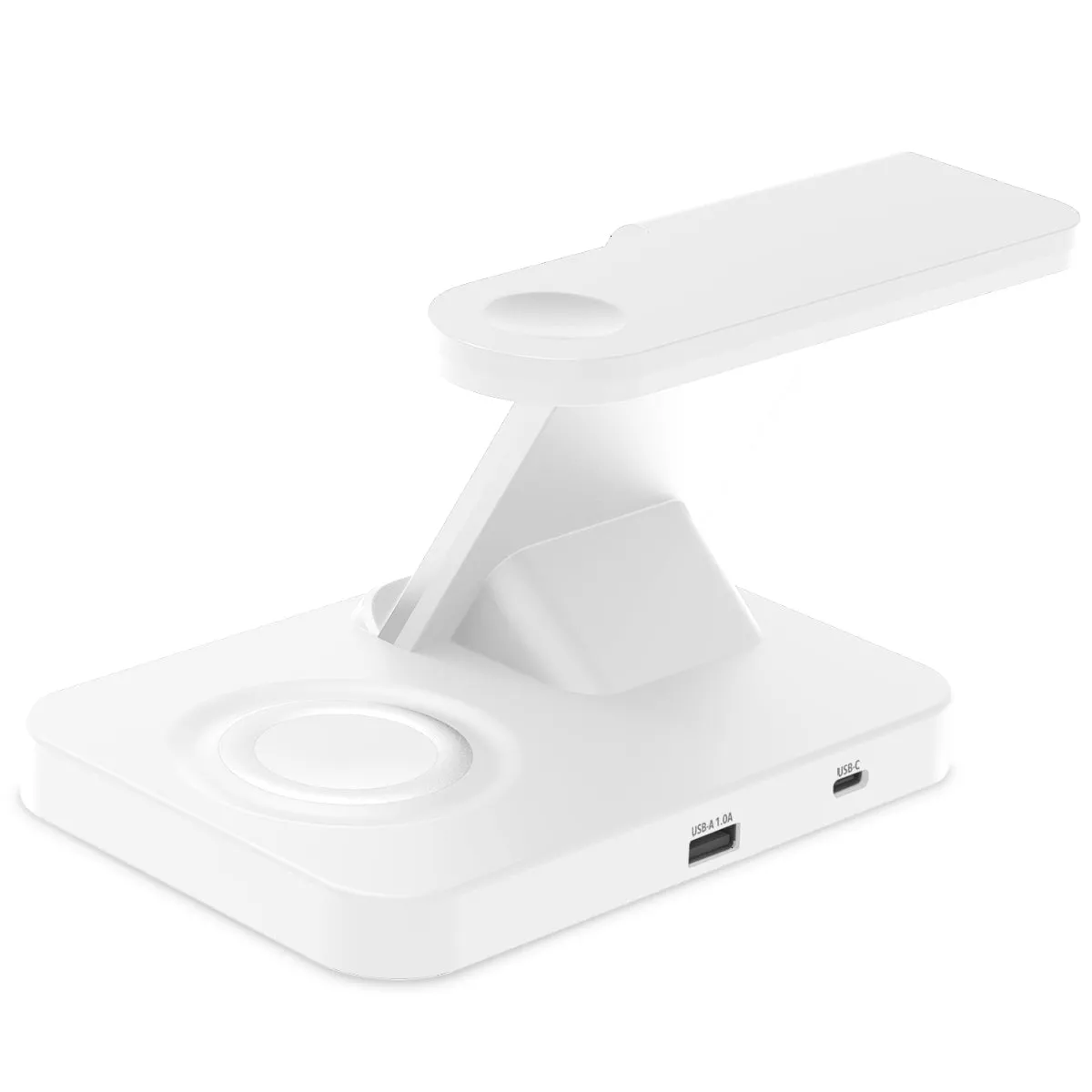 Stand - Wireless Charging Phone   Watch   EarPods Stand White Wireless Chargers