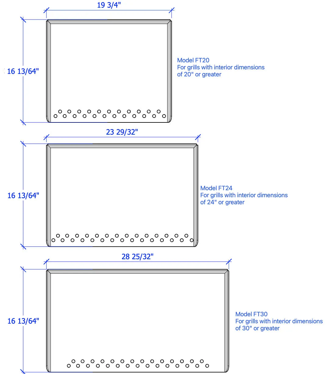 Starter Kit - Flat Top For Outdoor Grill