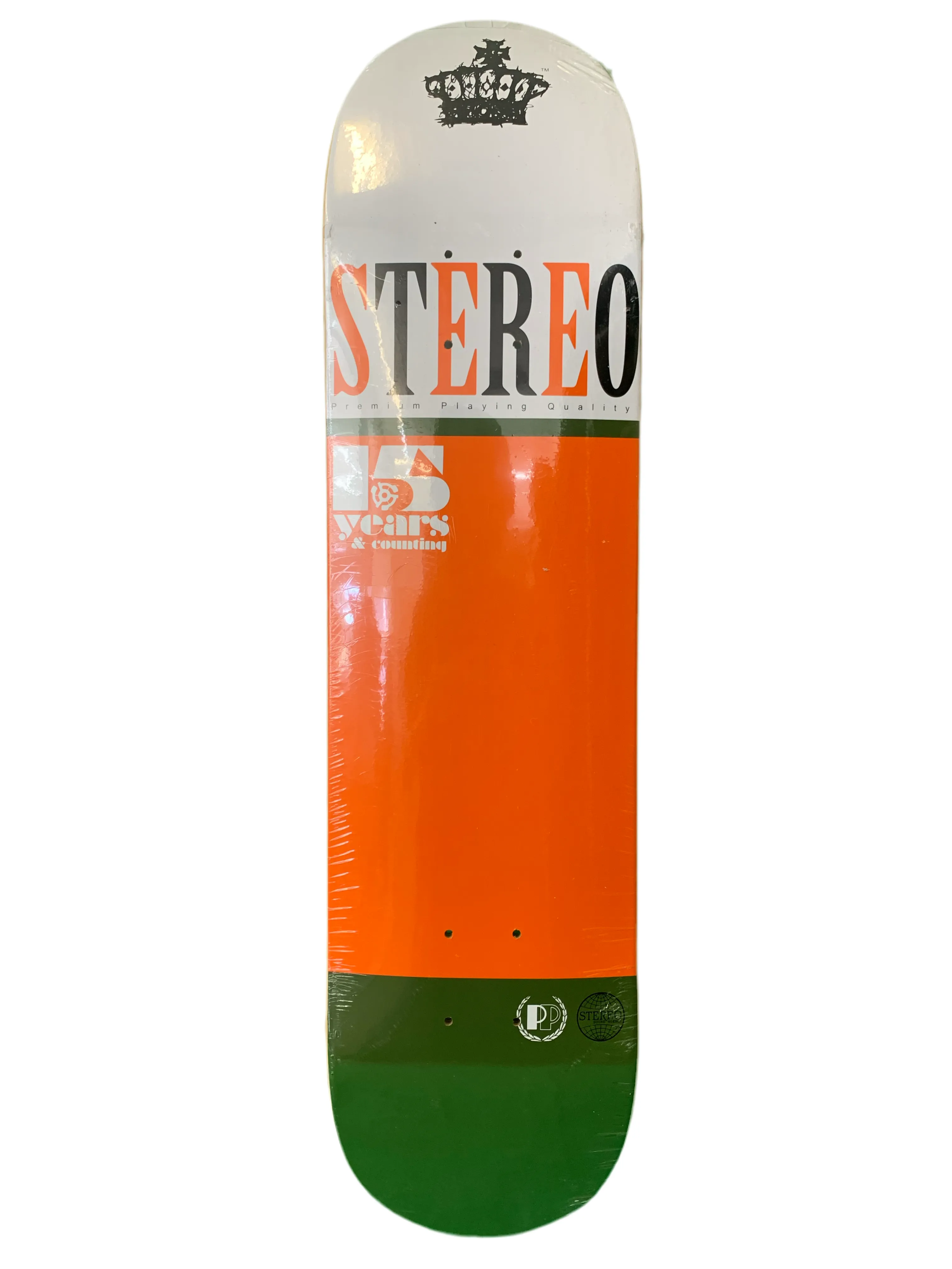 Stereo 15 Years & Counting Multi 7.75" Classic Skateboard Deck