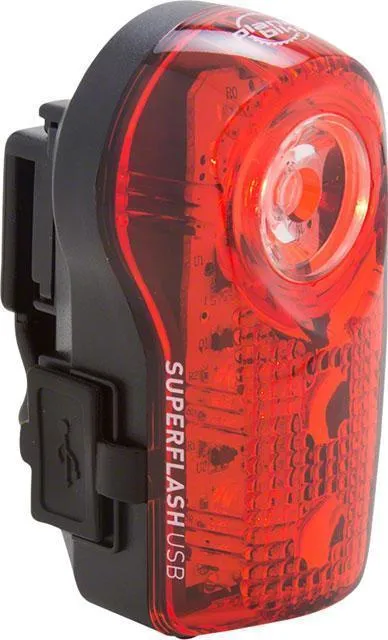 Superflash Rechargeable Rear Bike Light