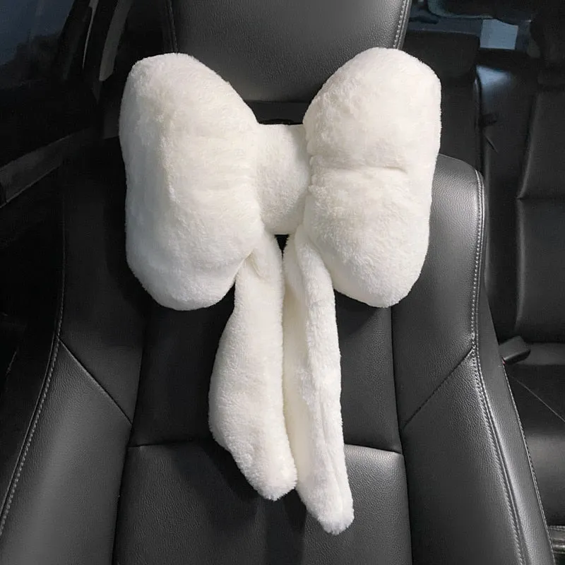 TEEK - Plump Full Bowknot Car Seat Cushions