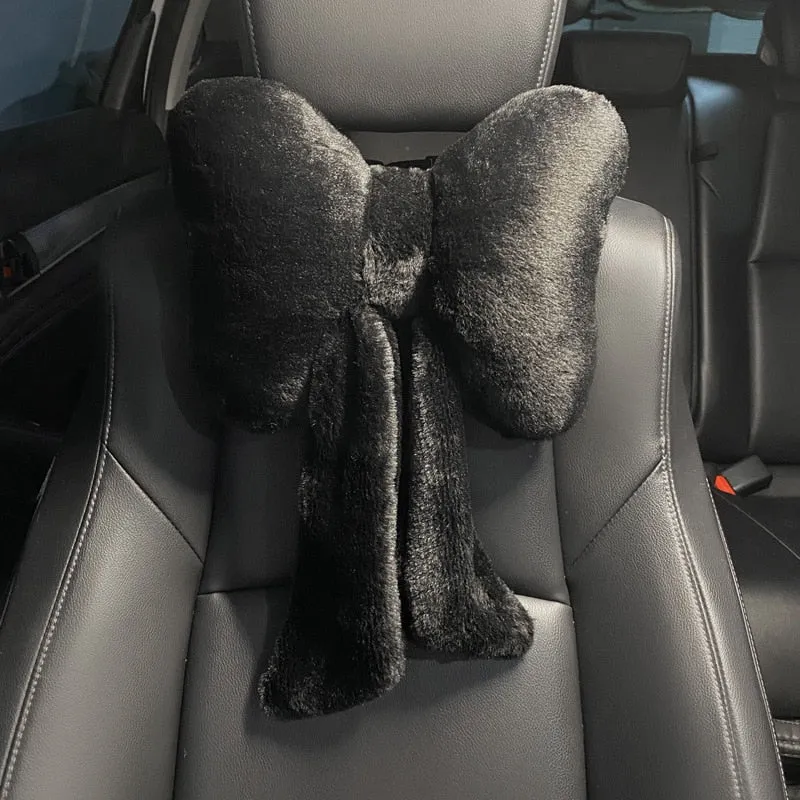 TEEK - Plump Full Bowknot Car Seat Cushions