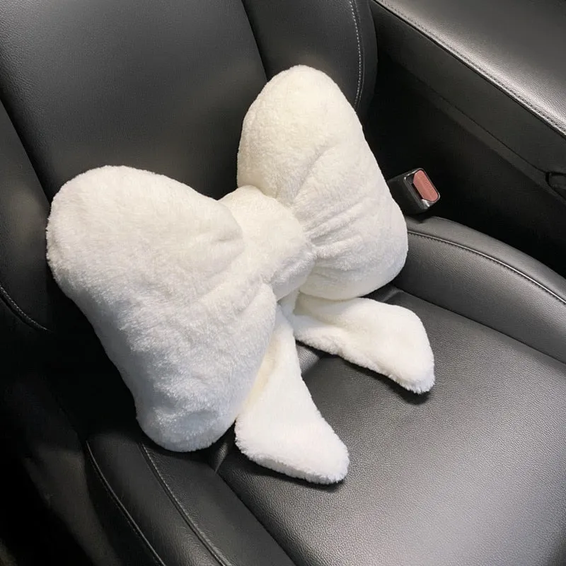 TEEK - Plump Full Bowknot Car Seat Cushions