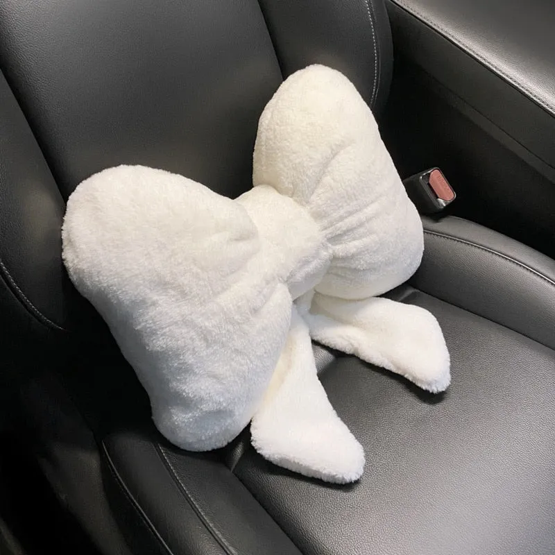 TEEK - Plump Full Bowknot Car Seat Cushions