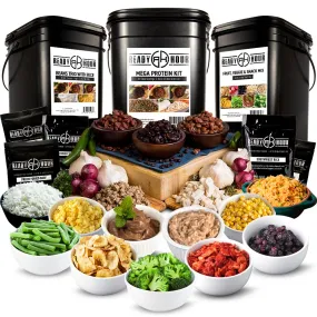 Top Food Storage Add-Ons - Bucket Trio Kit (304 servings, 3 buckets) - Direct Mail Exclusive