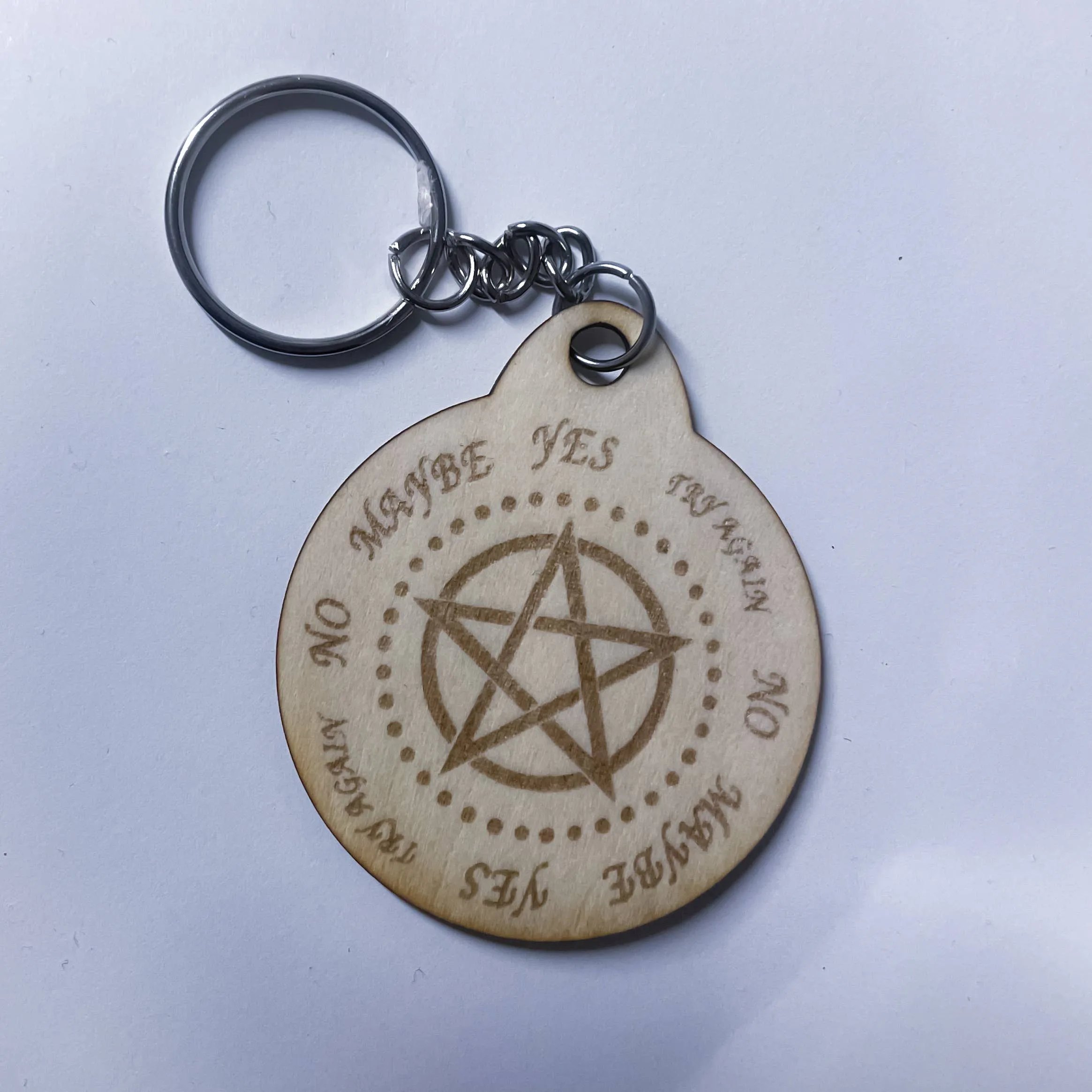 Travel size Pendulum Board Keyring