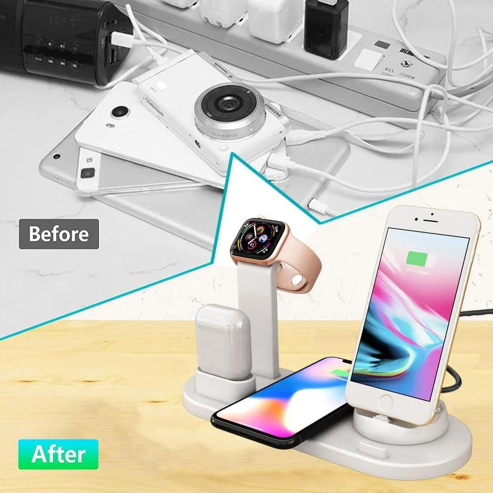 Universal 4 in 1 Wireless Charging Station