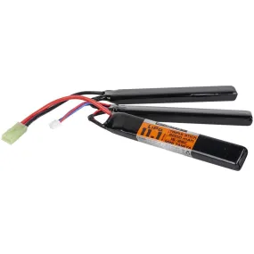 Valken 11.1V 2000mAh 15/25C LiPo Battery Triple Stick