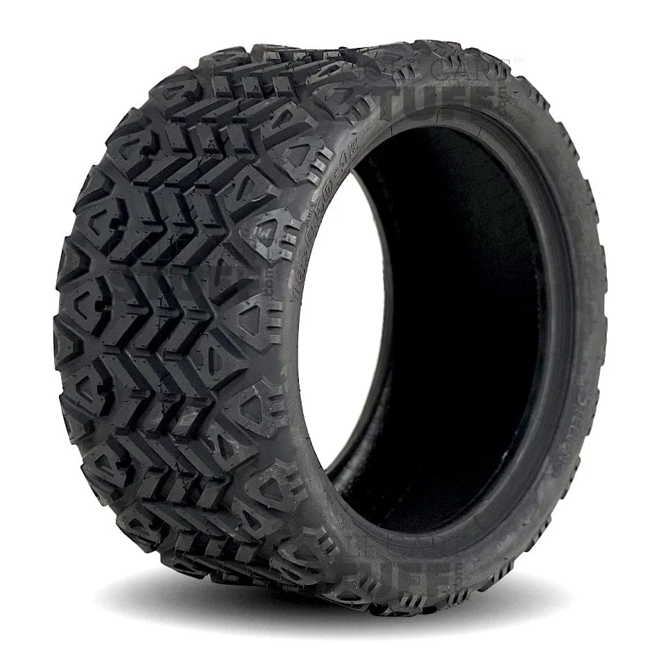 WANDA 18x8.5-12 DOT Approved All-Terrain Golf Cart Tires for 12" Golf Cart Wheels