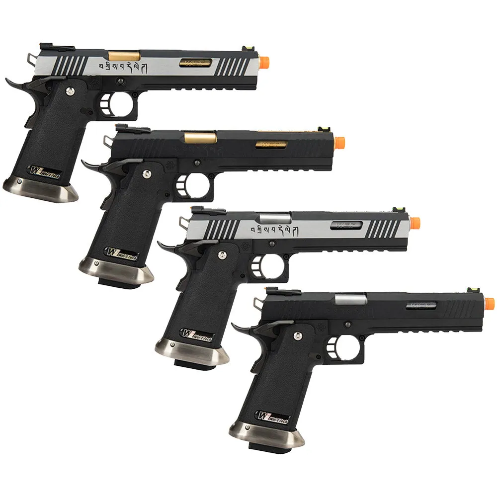 WE TECH Hi-Capa 6" IREX 1911 Competition GBB Airsoft Pistol