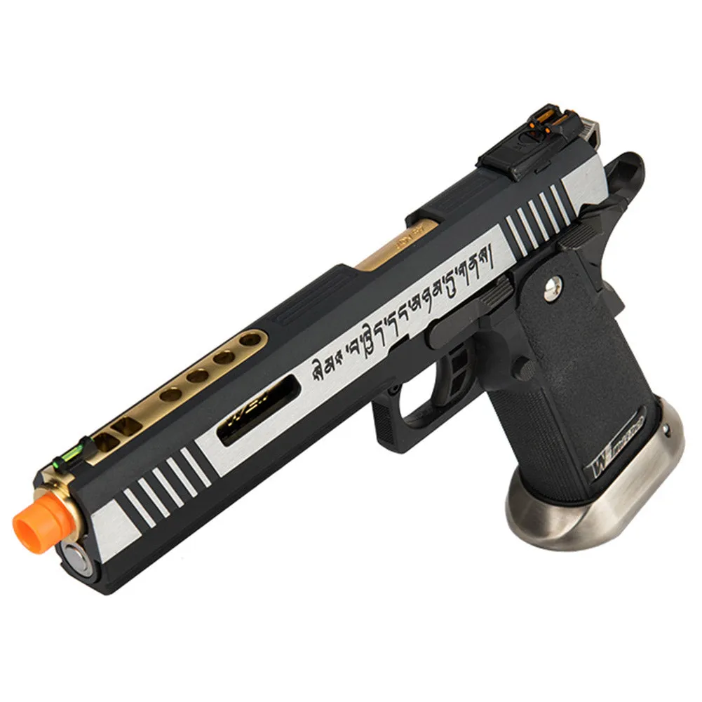 WE TECH Hi-Capa 6" IREX 1911 Competition GBB Airsoft Pistol