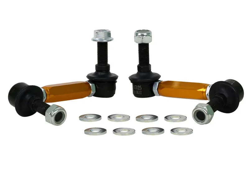 Whiteline Sway Bar End Link Kit Land Rover Discovery L319 Series 3 / 4 (2004-2016) [110-135mm/ 12mm Ball Stud] Rear - KLC180-115