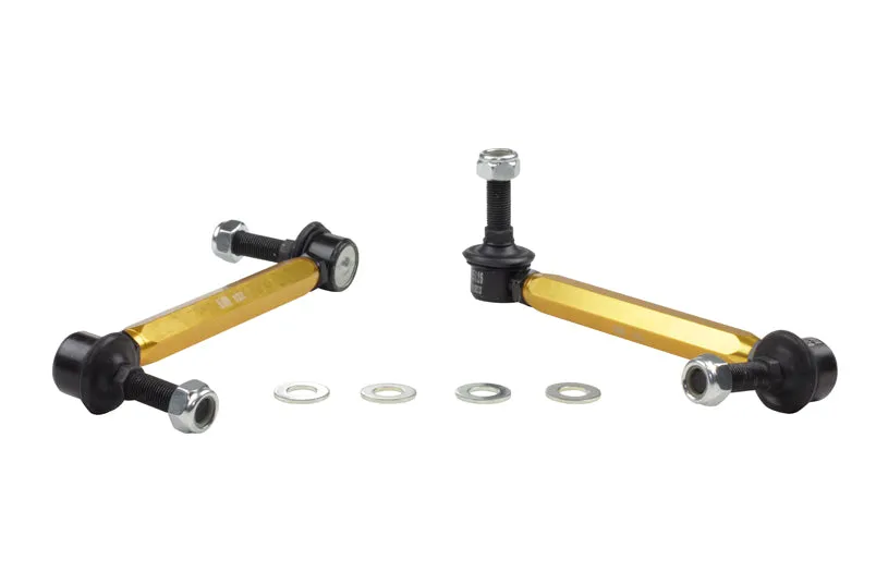 Whiteline Sway Bar End Link Kit Mazda BT-50 2WD/ 4WD (2011-2020) [190-215mm/ 12mm Ball Stud] Front - KLC180-195