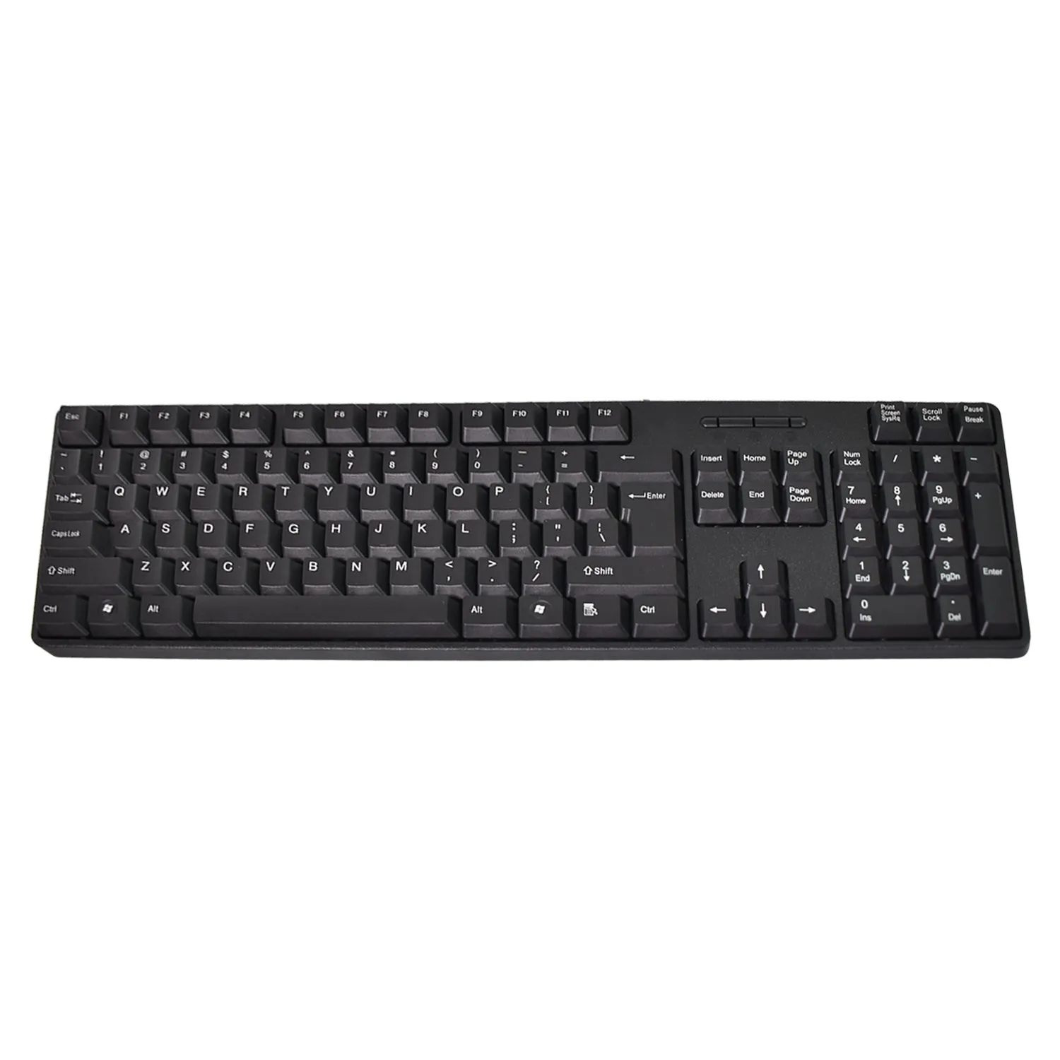 Wired USB Keyboard 107 Keys & Mouse Set (2 Pc Set)