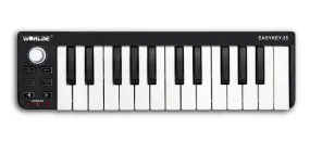 Worlde EasyKey.25 Key Portable USB MIDI Keyboard Controller