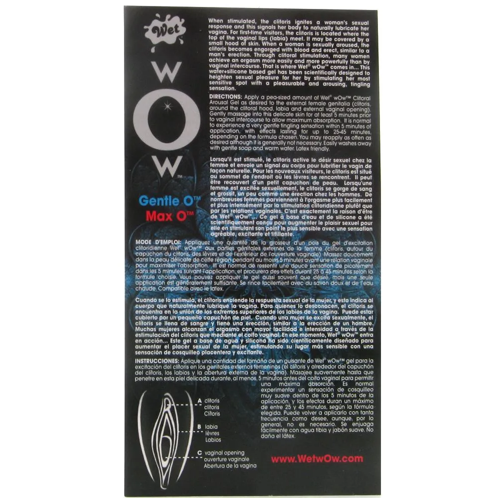 WOW Max O Clitoral Arousal Gel in .5oz/15ml