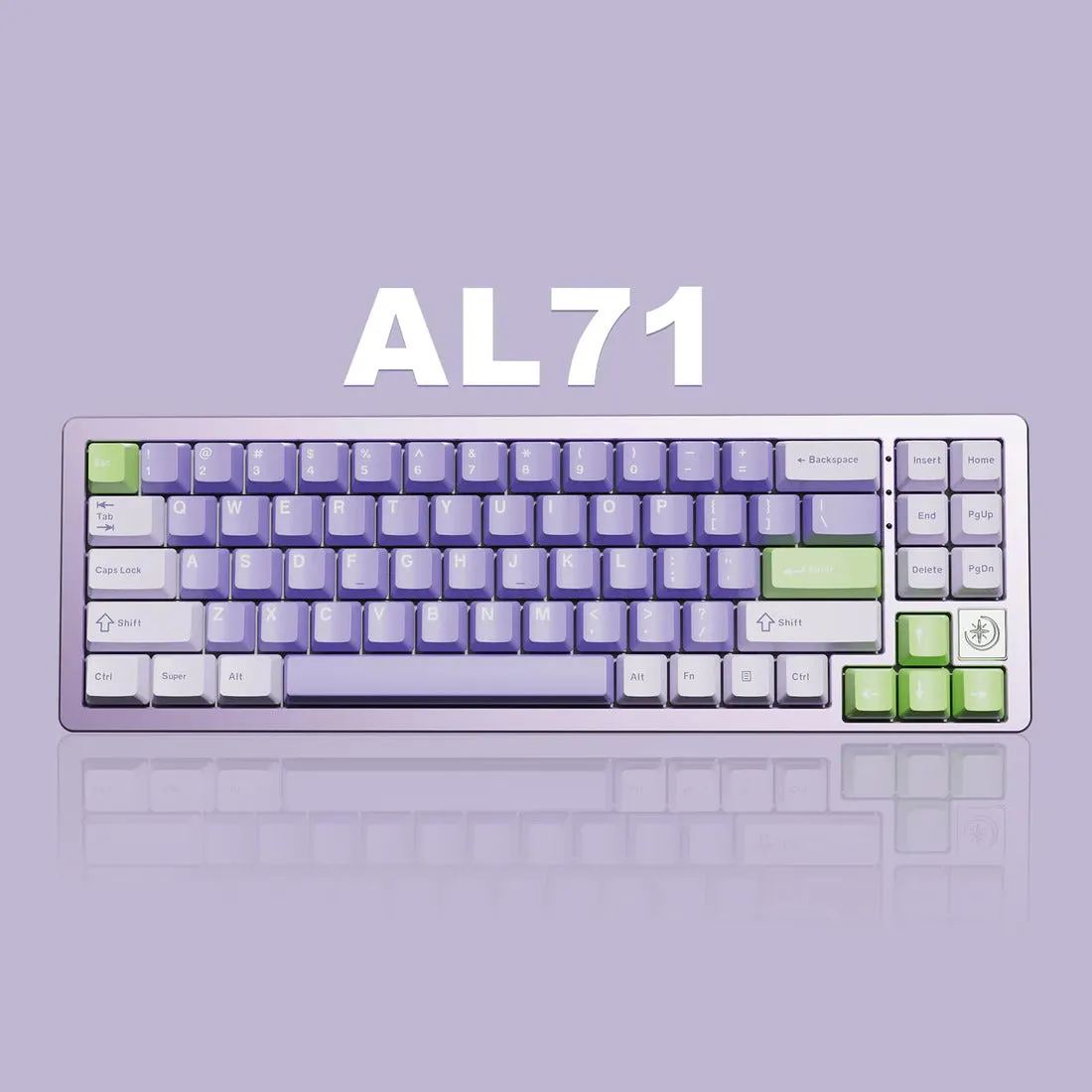 YUNZII AL71 Aluminum Wireless Keyboard