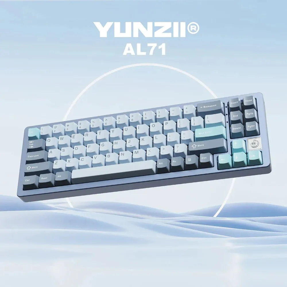 YUNZII AL71 Aluminum Wireless Keyboard