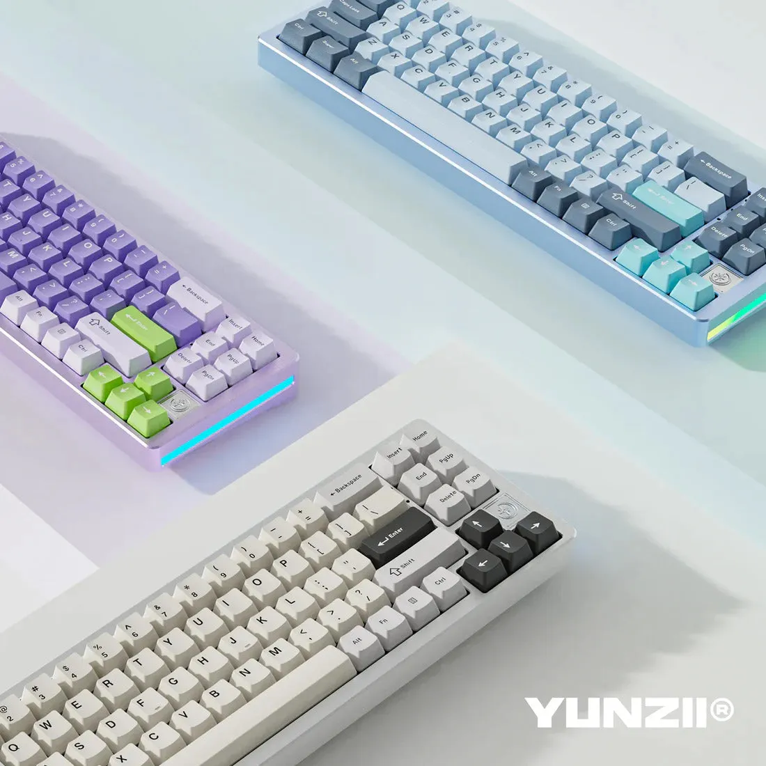 YUNZII AL71 Aluminum Wireless Keyboard