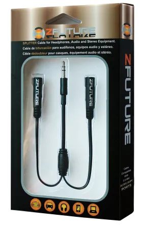 ZFUTURE 3.5mm Splitter Cable for Headphones, Audio & Stereo Equipment